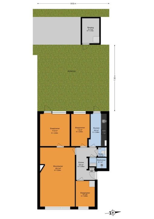 Prins Bernhardlaan 101, Voorburg floorplan-0
