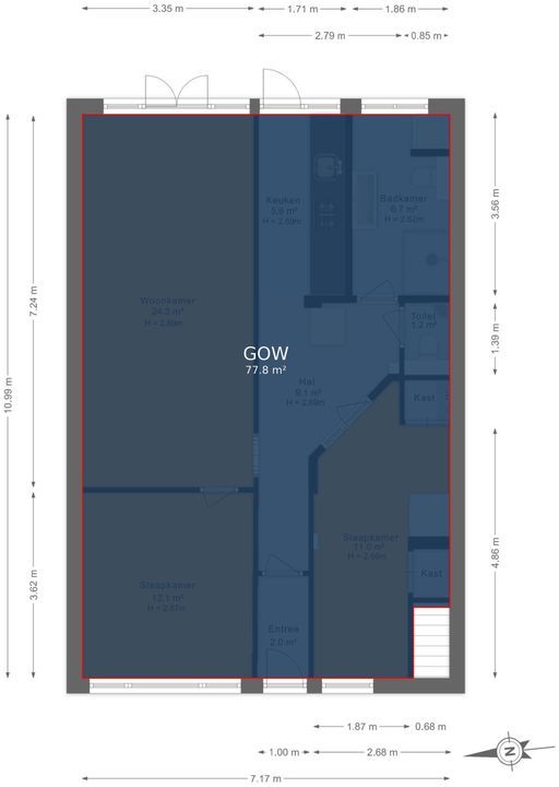 Stuyvesantstraat 127, Den Haag floorplan-8