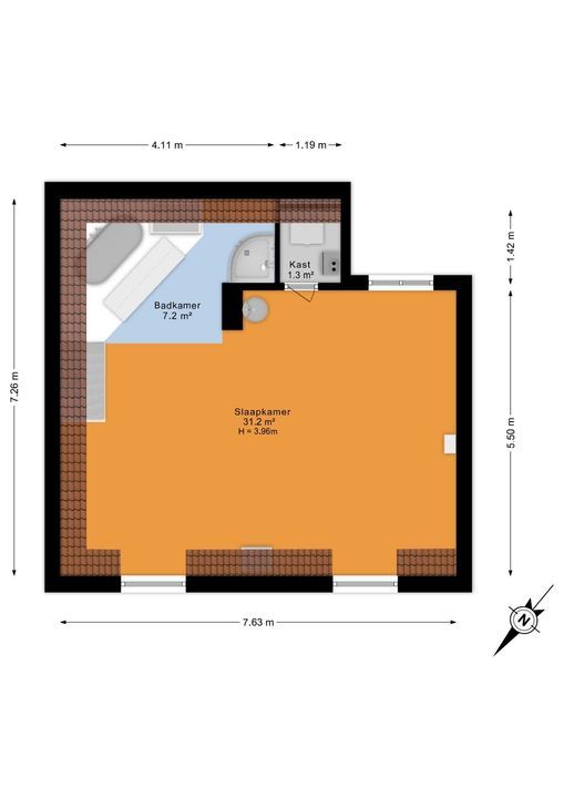 Willemstraat 20, Voorburg floorplan-2