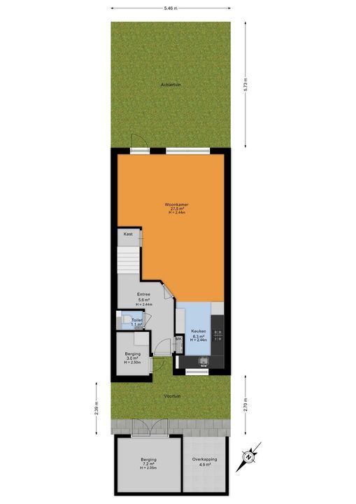 Fonteynenburghlaan 28, Voorburg floorplan-2