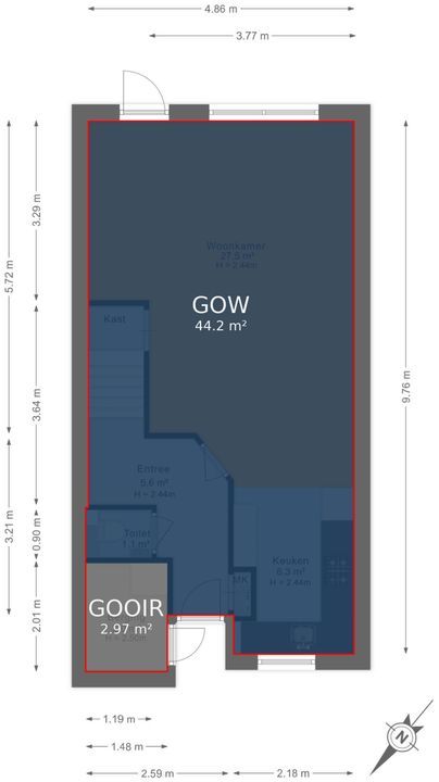 Fonteynenburghlaan 28, Voorburg floorplan-4