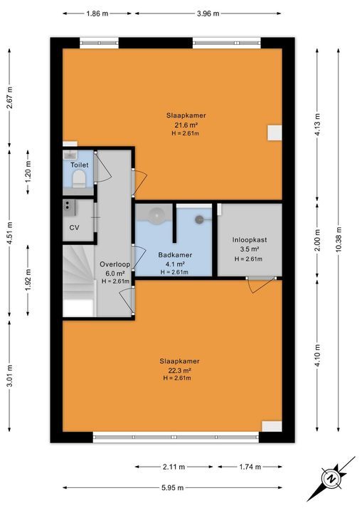 Westvlietweg 145, Den Haag floorplan-2