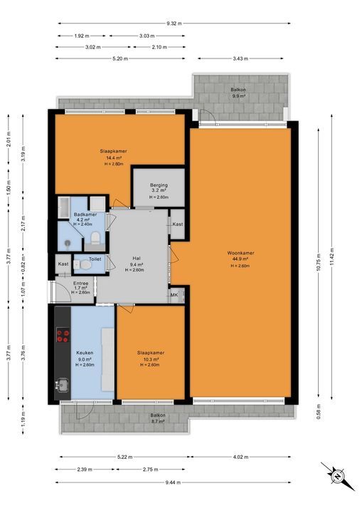 Populierendreef 204, Voorburg floorplan-0