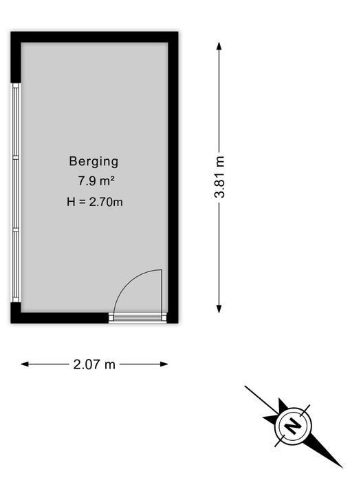 Populierendreef 204, Voorburg floorplan-1