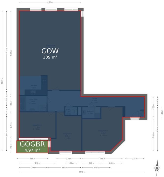 Berlageplan 145, Zoetermeer floorplan-3