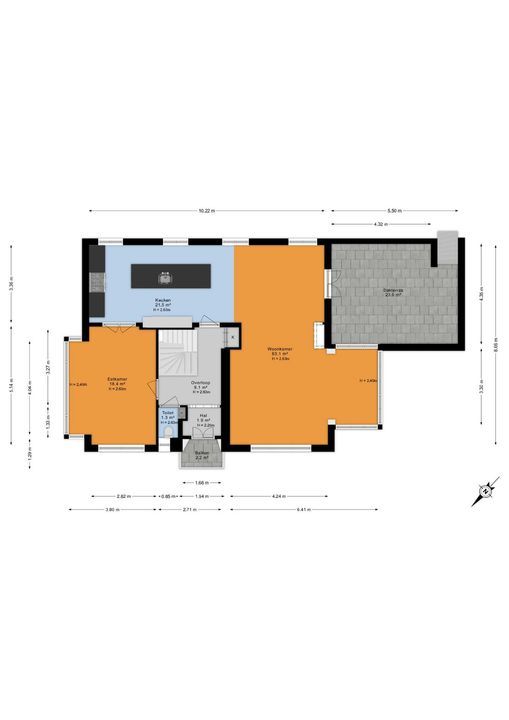 Westvlietweg 12 A, Den Haag floorplan-1