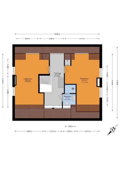 Westvlietweg 12 A, Den Haag floorplan-2