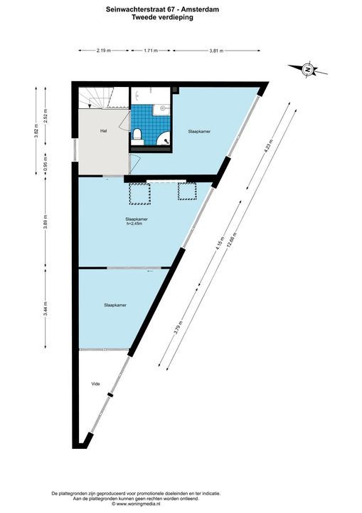 Seinwachterstraat 67, Amsterdam floorplan-2