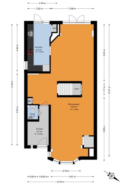 Molenlaan 12, Rijswijk floorplan-1