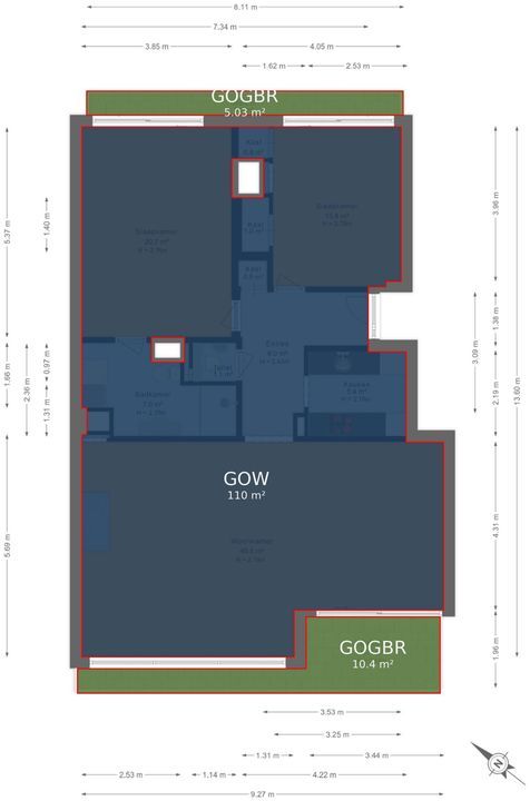 Cees Laseurlaan 1127, Den Haag floorplan-2