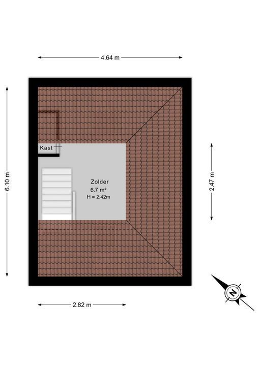 Rembrandtlaan 26, Voorburg floorplan-3