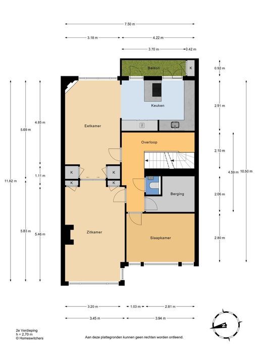 Stuyvesantstraat 315, Den Haag floorplan-1