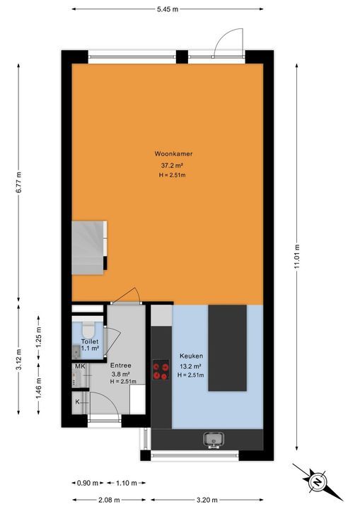 Dodaarsoever 14, Den Haag floorplan-0