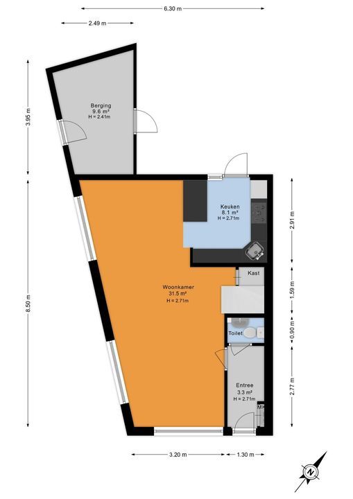 Sophiastraat 1, Voorburg floorplan-0