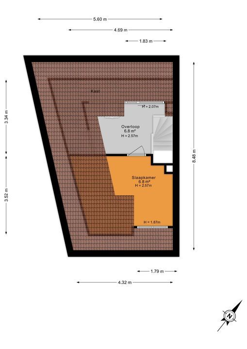 Sophiastraat 1, Voorburg floorplan-2