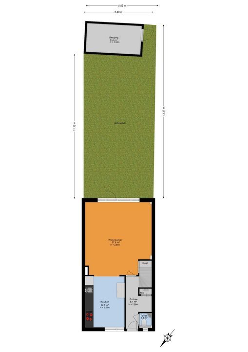 Jan Palachkade 55, Den Haag floorplan-3