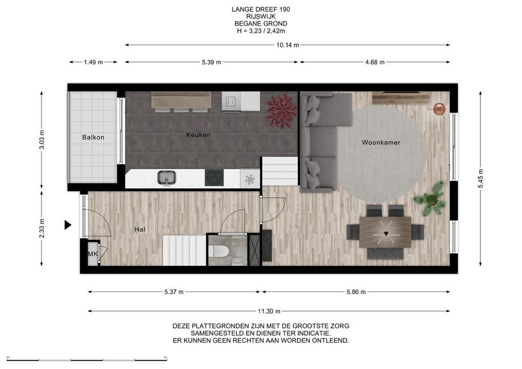 Lange Dreef 190, Rijswijk floorplan-0