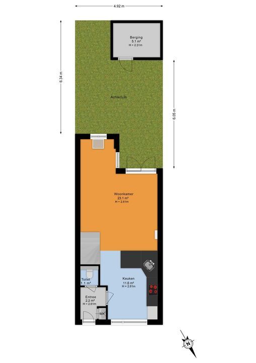Van Deursenstraat 11, Naaldwijk floorplan-2