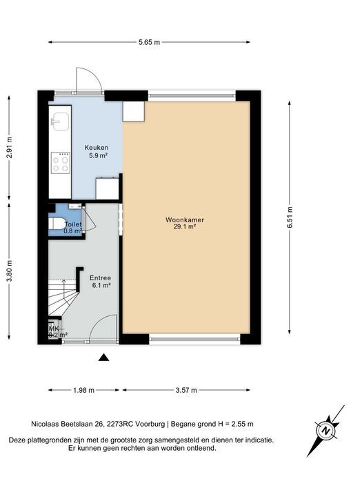 Nicolaas Beetslaan 26, Voorburg floorplan-0