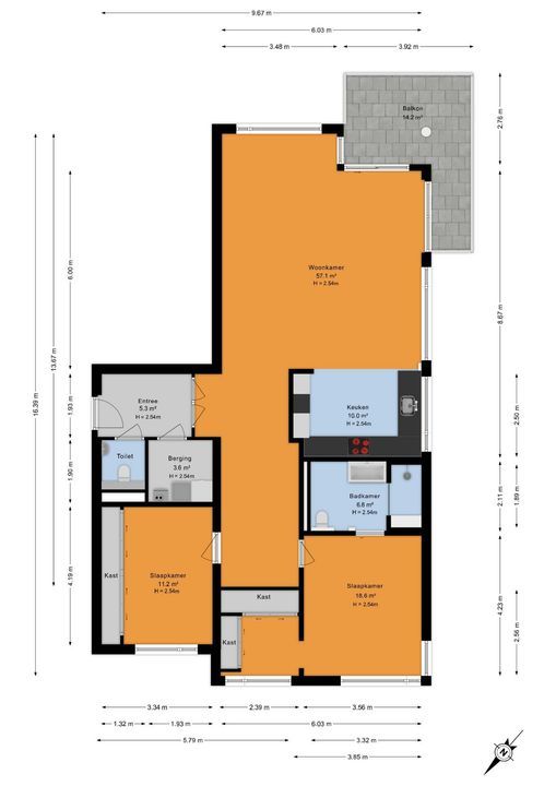 Watertorenlaan 20, Voorburg floorplan-3