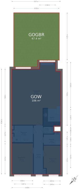 Huis te Landelaan 424 F104, Rijswijk floorplan-3
