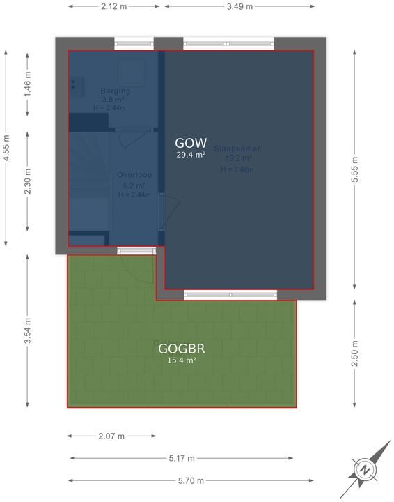 Oude Polderweg 7, Den Haag floorplan-0