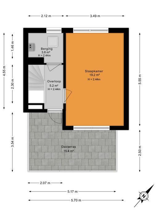 Oude Polderweg 7, Den Haag floorplan-1