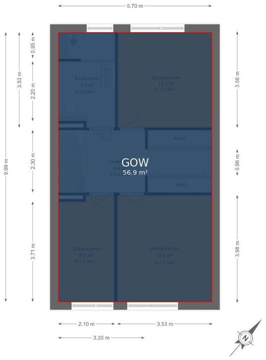 Oude Polderweg 7, Den Haag floorplan-3