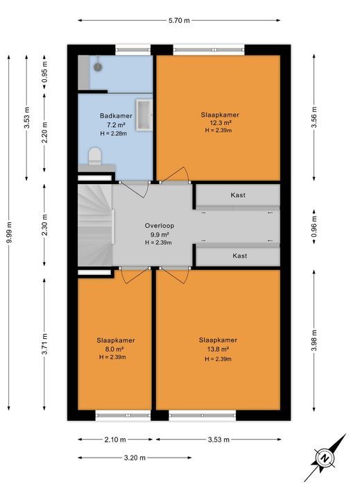 Oude Polderweg 7, Den Haag floorplan-5