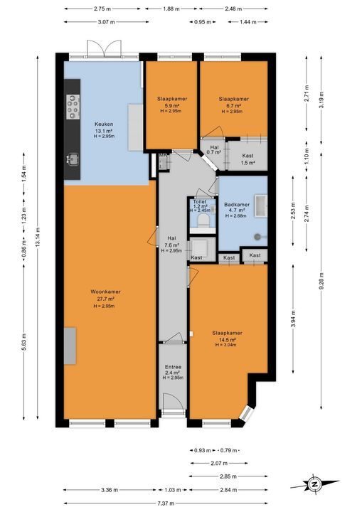 Stuyvesantstraat 214, Den Haag floorplan-0