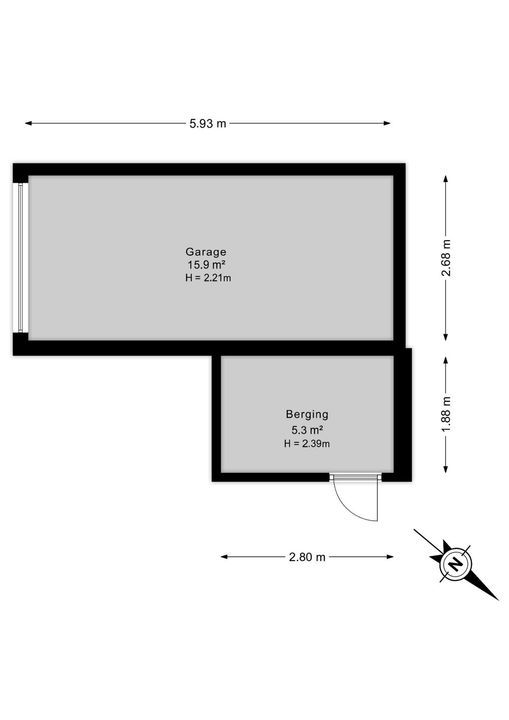 Prinses Irenelaan 1, Voorburg floorplan-1