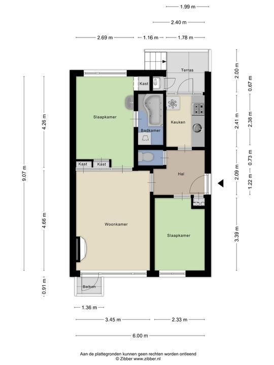 Nicolaas Beetslaan 210, Voorburg floorplan-0
