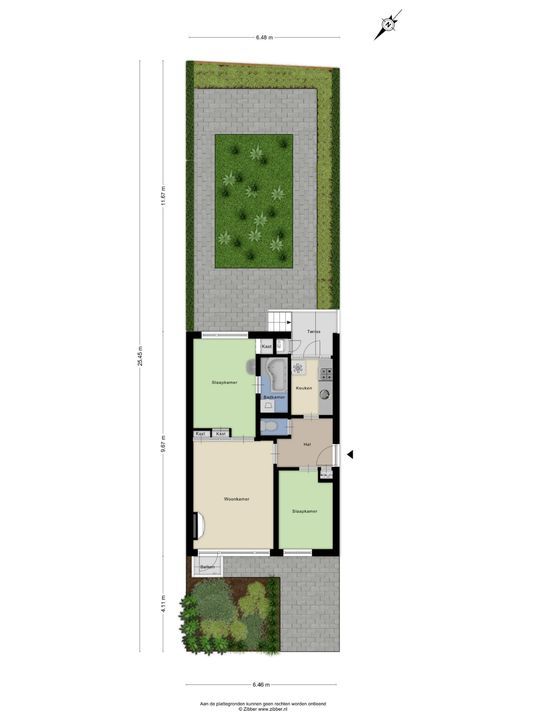 Nicolaas Beetslaan 210, Voorburg floorplan-1