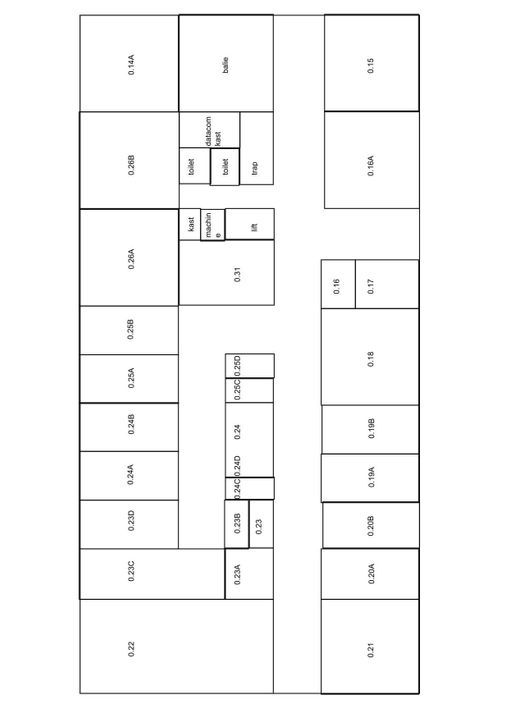 Rotterdamseweg 183 C, Delft plattegrond-0