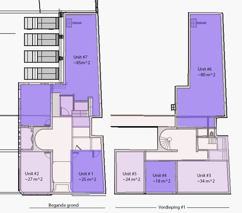 Westvest 149, Delft plattegrond-0