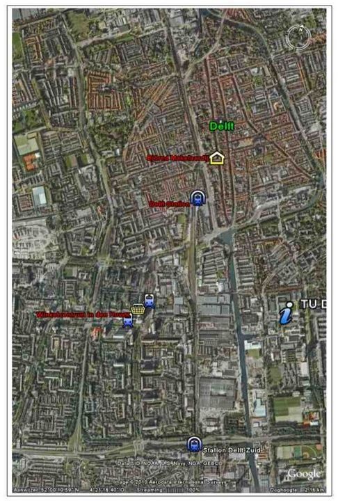 Troelstralaan 7 B, Delft plattegrond-0