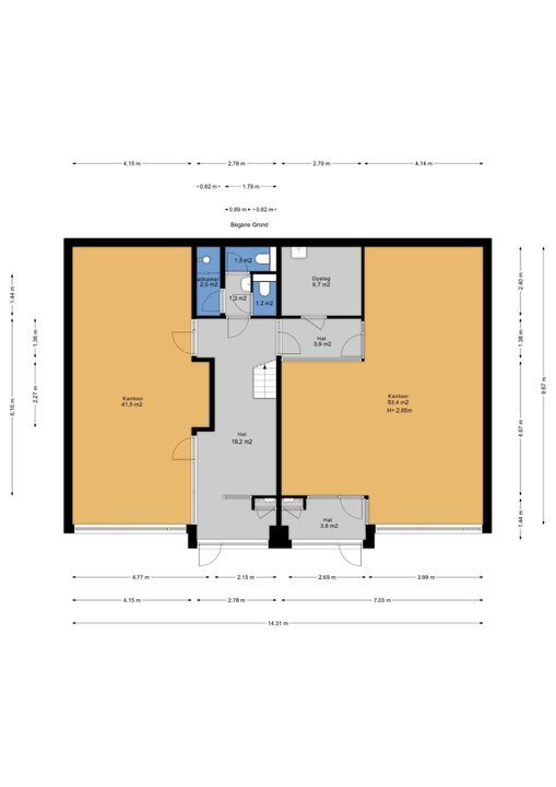 Distributieweg 26, Delfgauw plattegrond-1