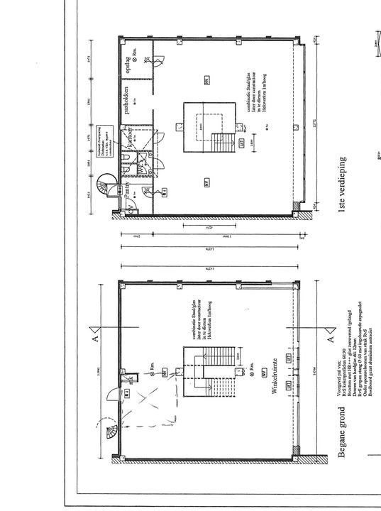 Paradijspoort 7, Delft plattegrond-0