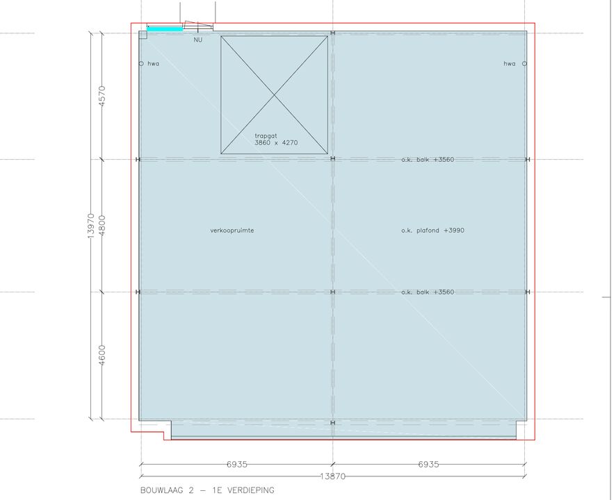 Paradijspoort 7, Delft plattegrond-0