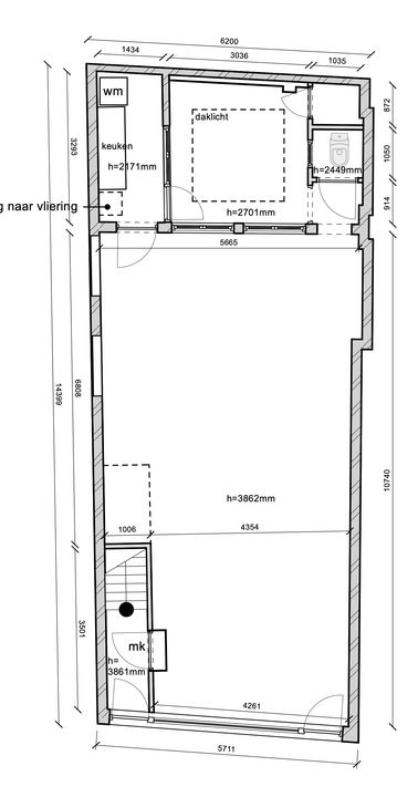 Hippolytusbuurt 11, Delft plattegrond-3