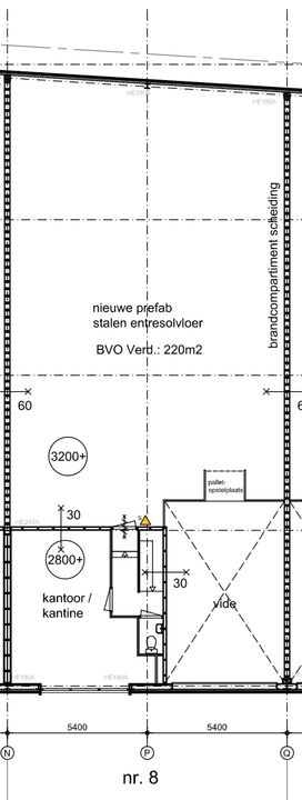 Einsteinweg 8, Delft plattegrond-1