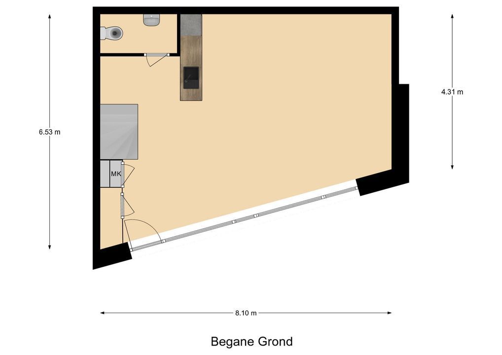 Verlengde Spiegelmakerstraat 32, Delfgauw plattegrond-0
