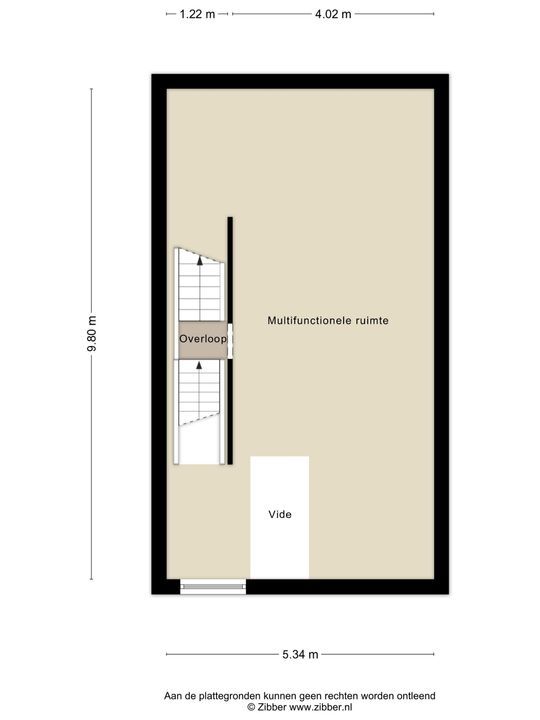 Marconiweg 6 B, Delft plattegrond-1