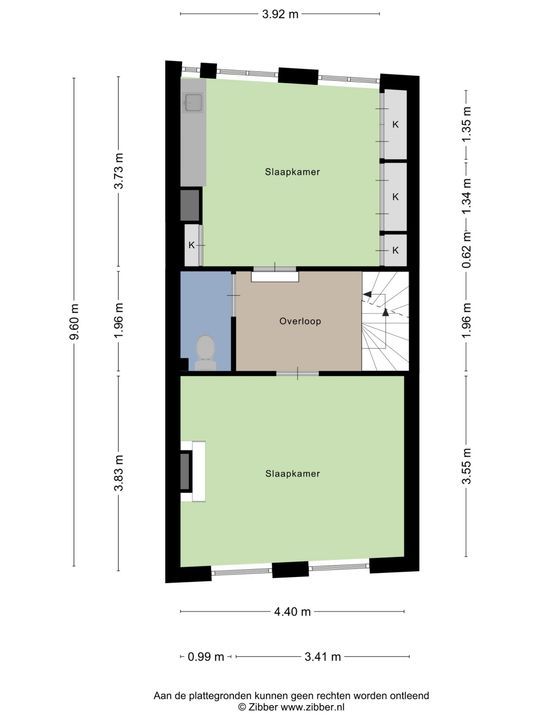 Markt 63, Delft plattegrond-2