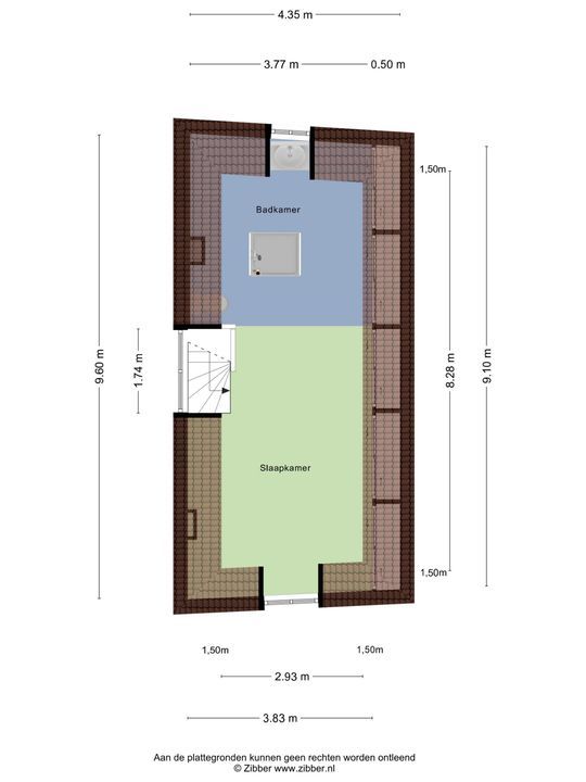 Markt 63, Delft plattegrond-4
