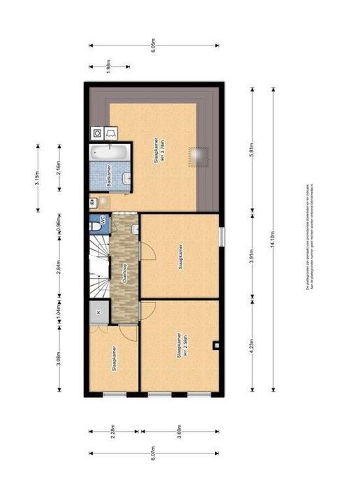 Oude Delft 40, Delft plattegrond-3