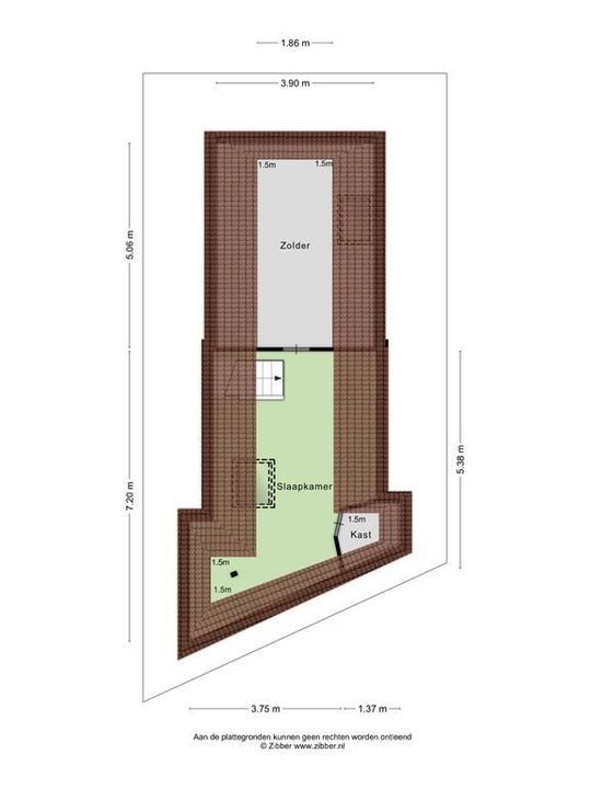 Oosteinde 171 171A, Delft plattegrond-7