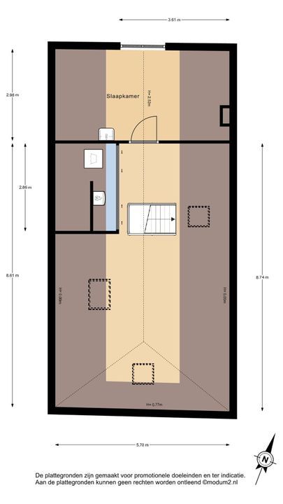 Nieuwe Plantage 12, Delft plattegrond-2