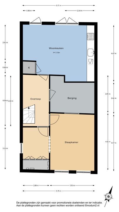 Nieuwe Plantage 12, Delft plattegrond-5