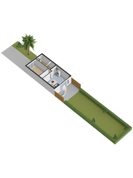 Jan Campertlaan 277, Delft plattegrond-1